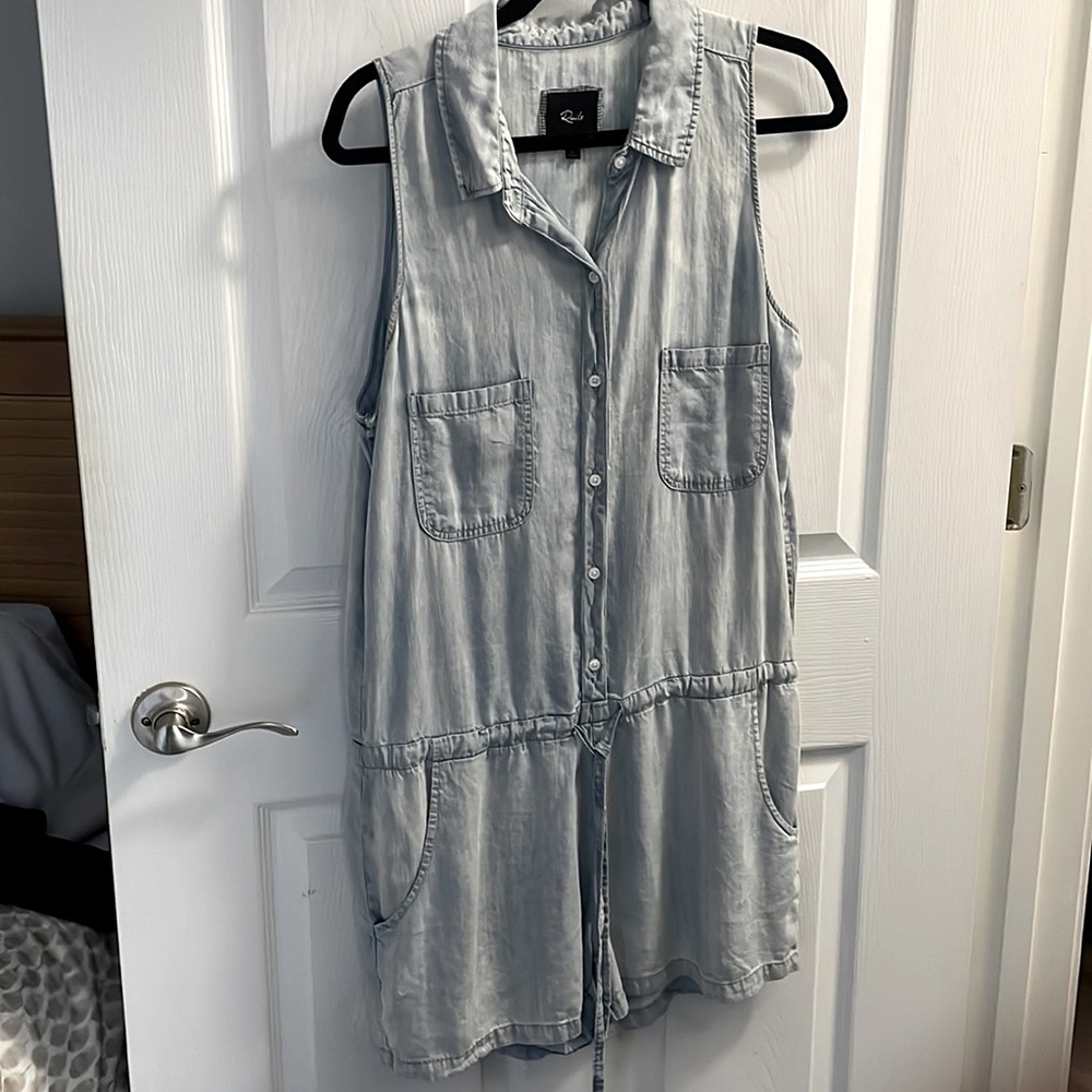 Rails Jean Romper